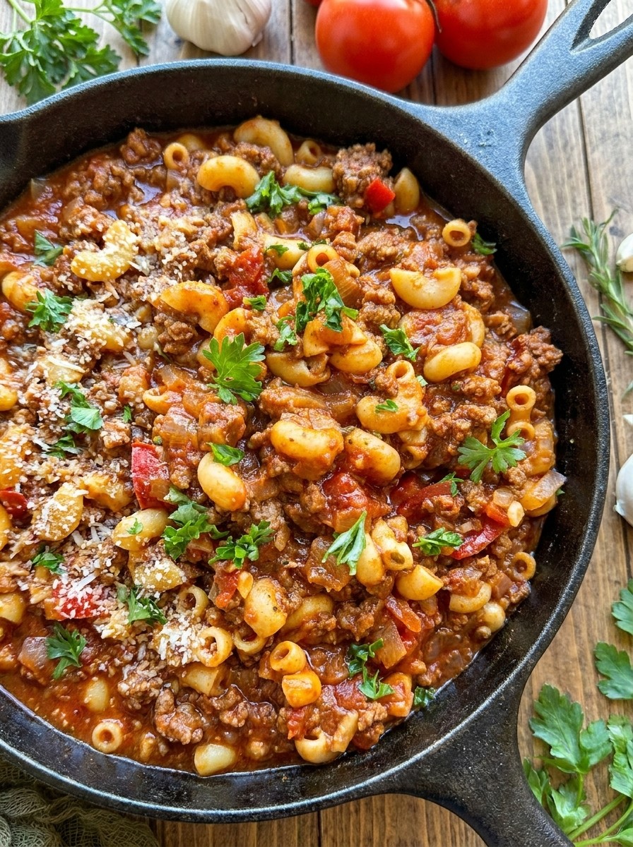 American Beef Goulash - Easy Comfort Food Idea for Dinner