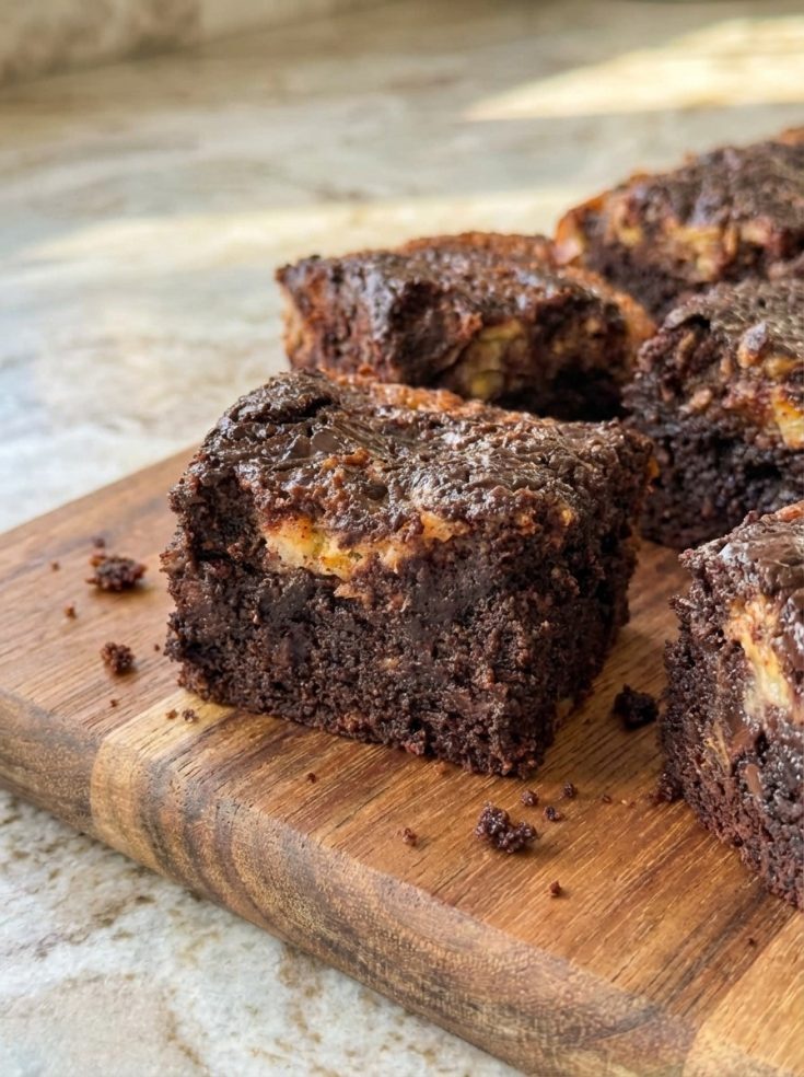 Easy Banana Bread Brownies - Yummy Sweets & Banana Dessert Recipes to Try