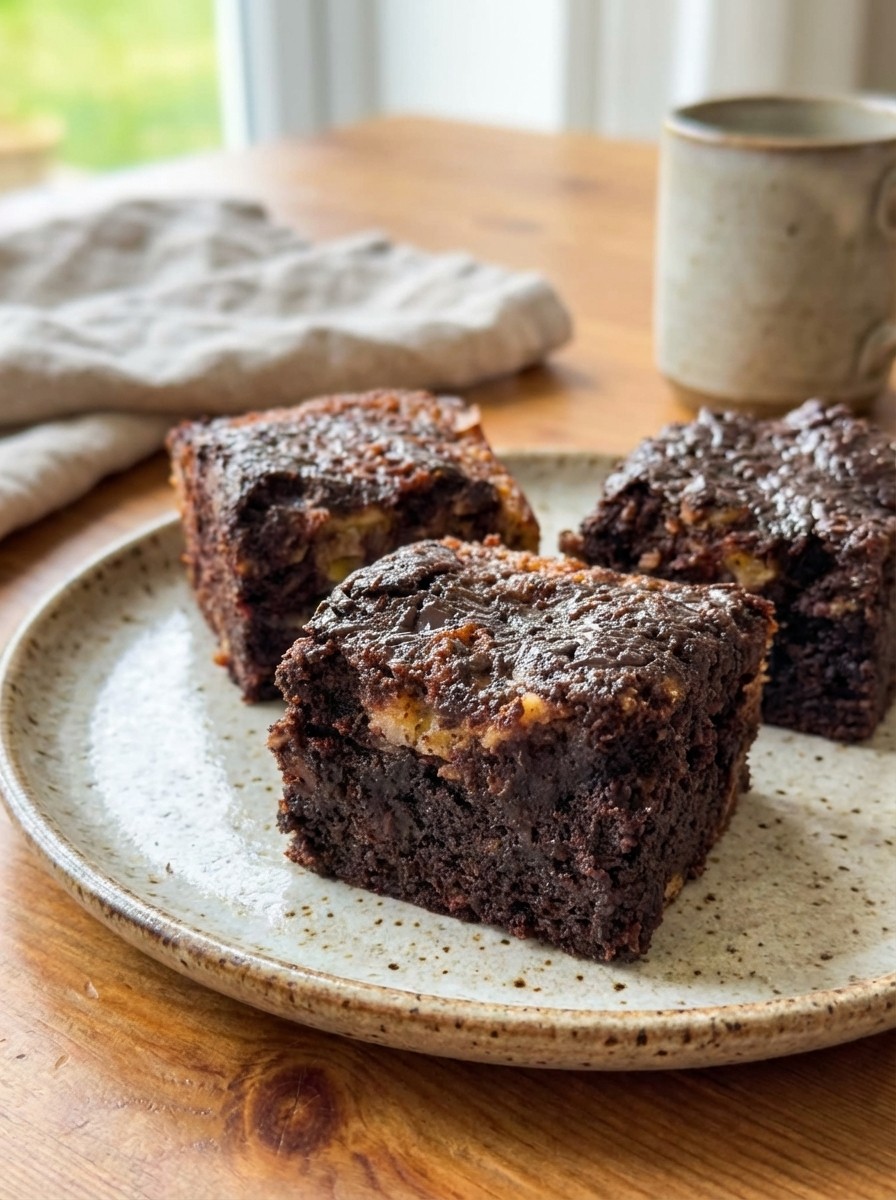 Easy Banana Bread Brownies - Yummy Sweets & Banana Dessert Recipes to Try