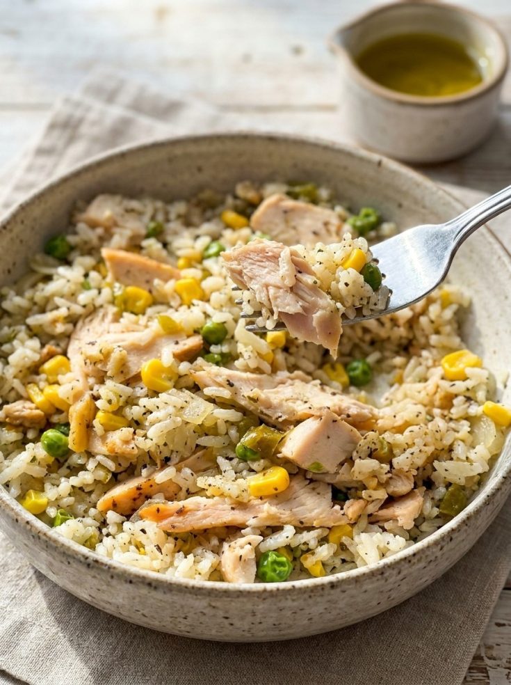 Easy Chicken Rice Bowl - 10 Minute Dinner Ideas for Easy Dinner Recipe