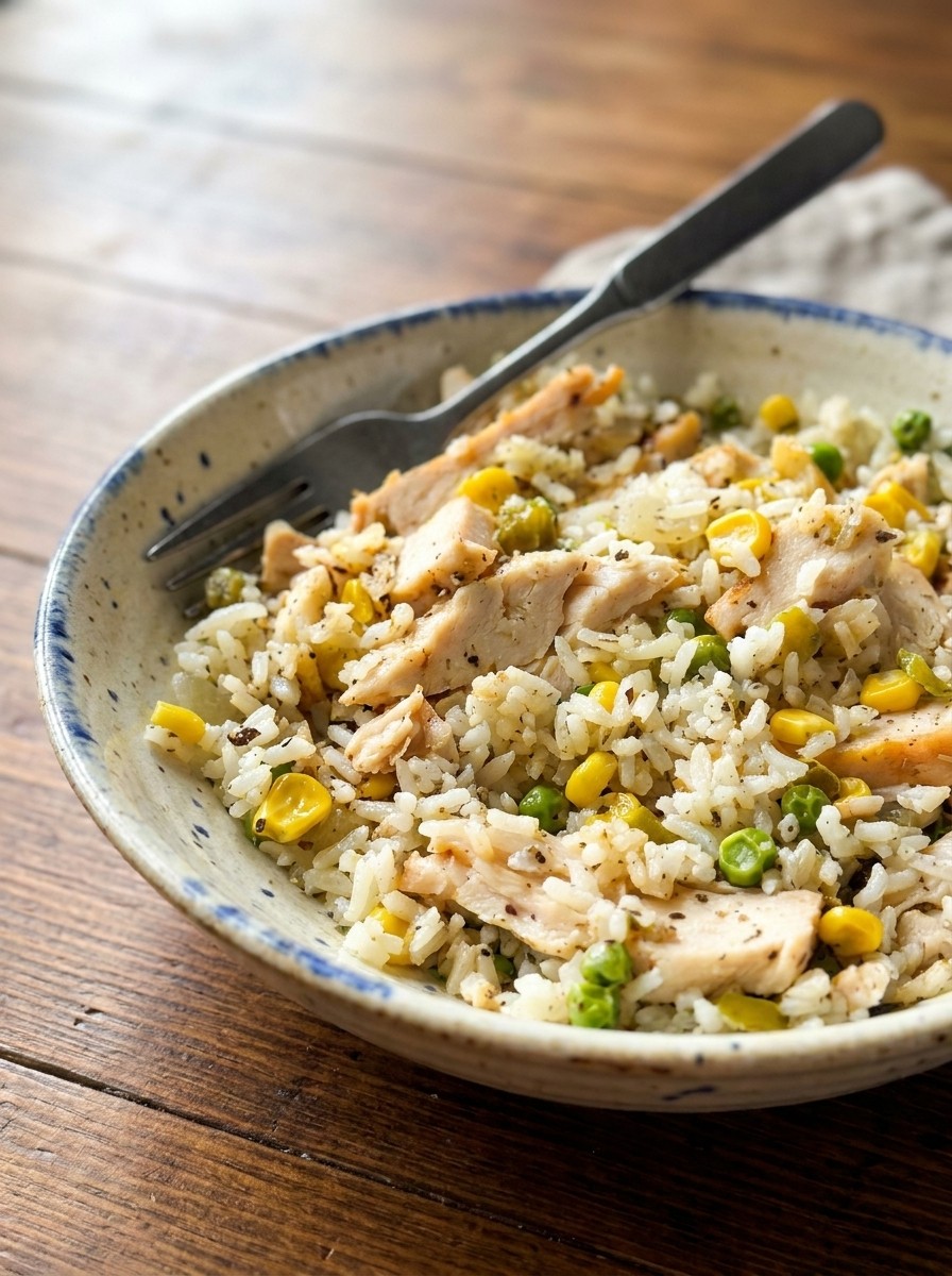 Easy Chicken Rice Bowl - 10 Minute Dinner Ideas for Easy Dinner Recipe