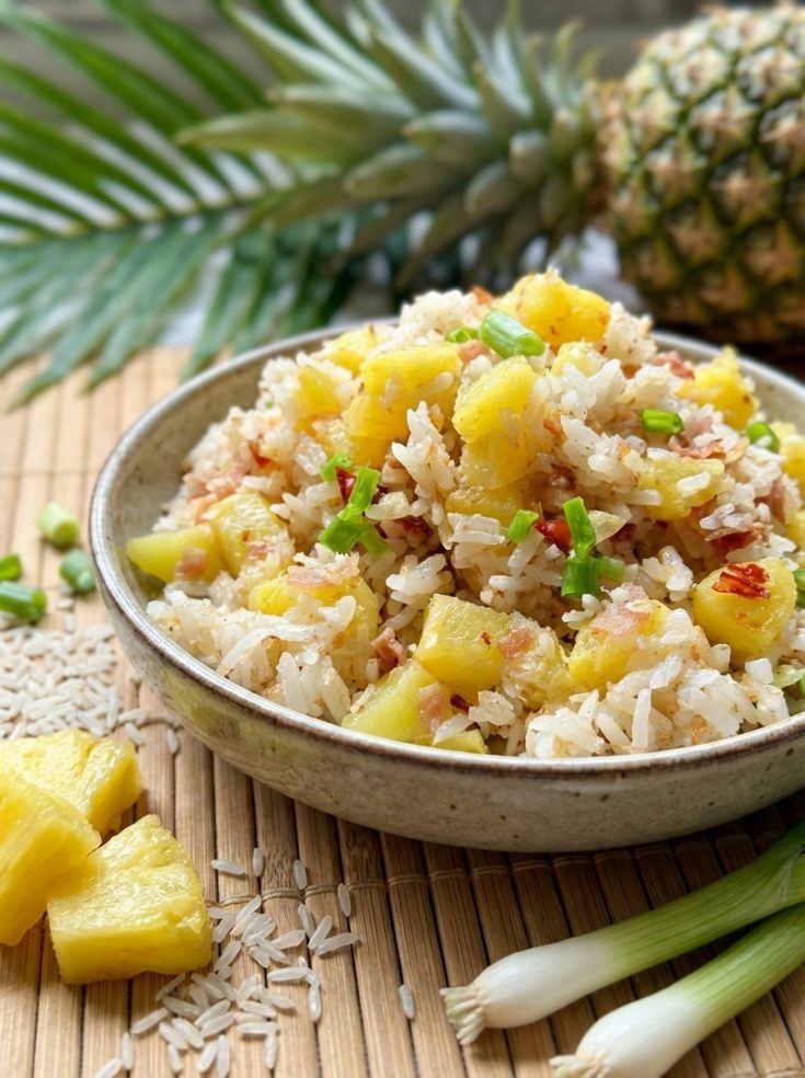 Hawaiian Luau Rice – Easy Hawaiian Rice Dish for a Tropical Summer Dinner Recipe