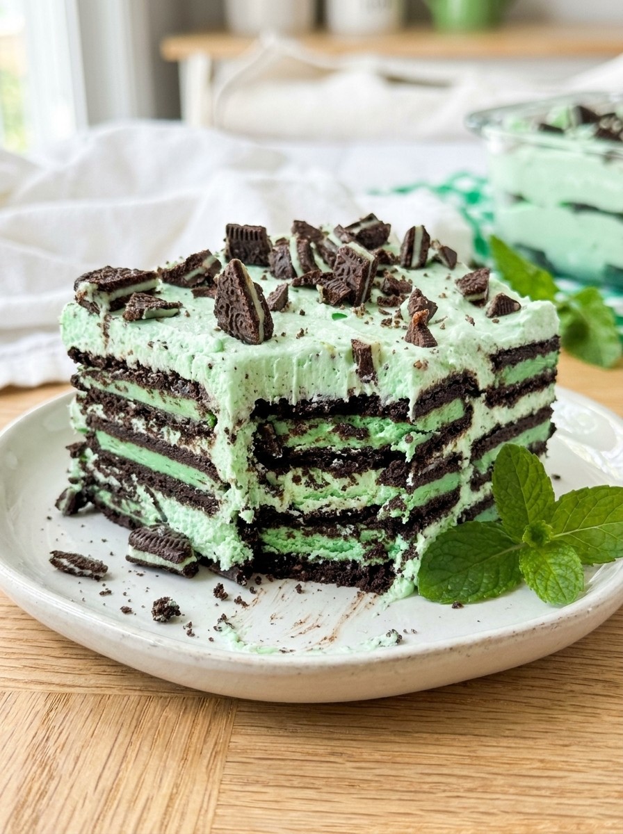 No Bake Chocolate Mint Icebox Cake – Easy Summer Dessert Ideas Everyone Loves