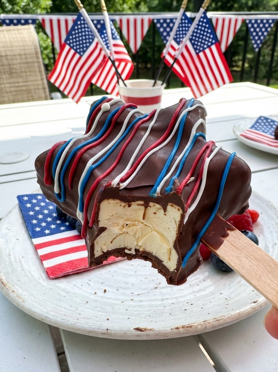 No Bake Patriotic Cheesecake Pops – Easy Desserts for Memorial Day & 4th of July