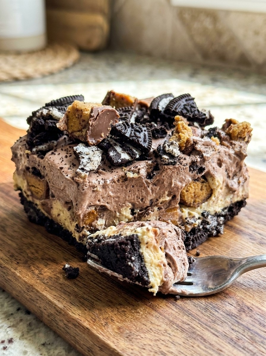 No-Bake Peanut Butter Chocolate Heaven – Easy Summer Dessert Idea Everyone Loves